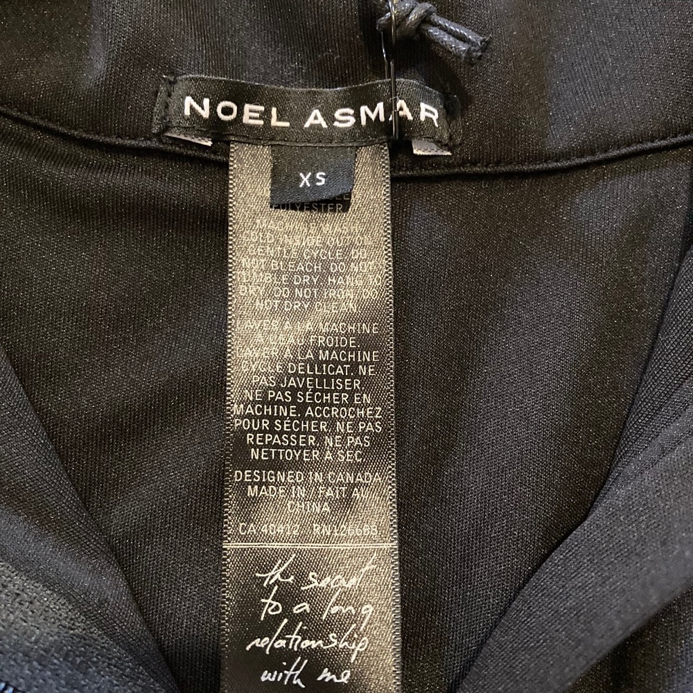 NOEL ASMAR Shirt Equestrian Black Selina 1/4 Zip Size XS - Picture 6 of 7